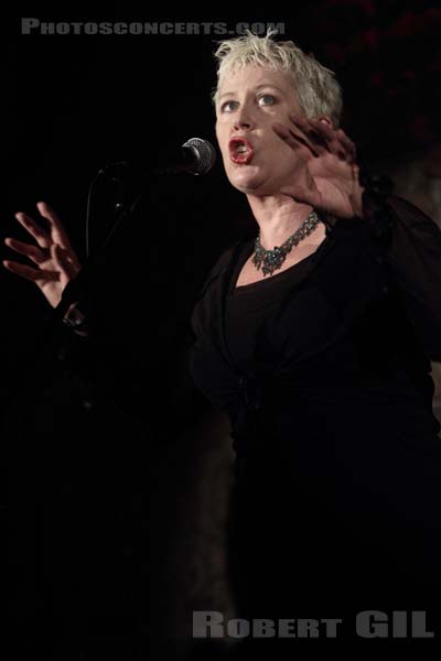 HAZEL O'CONNOR AND THE BLUJA PROJECT - 2010-05-02 - PARIS - Theatre de Nesle - 